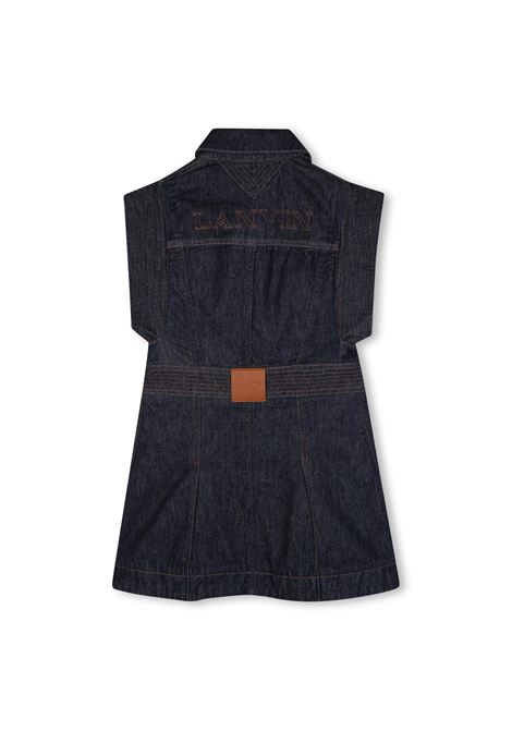 Abito denim LANVIN KIDS | N30409Z28